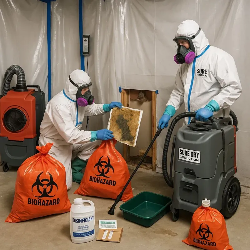 Contaminated Water Handling Protocols process in Brisbane, CA