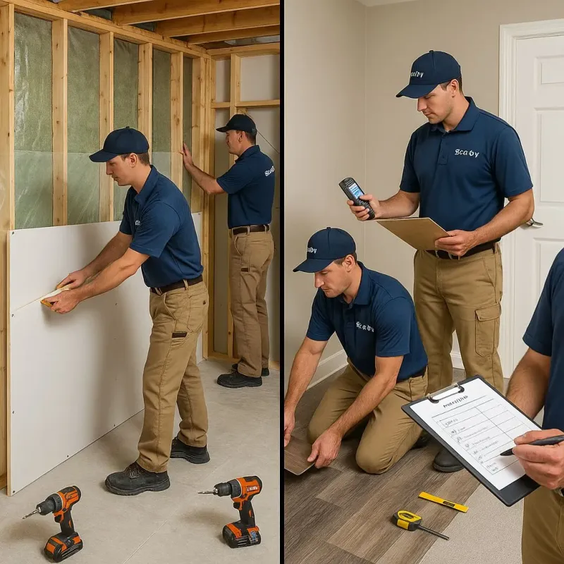 Repairs and Reconstruction process in Brisbane, CA